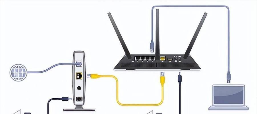 电信猫与路由器连接图解（网络接入设备的连接原理和操作步骤）  第1张