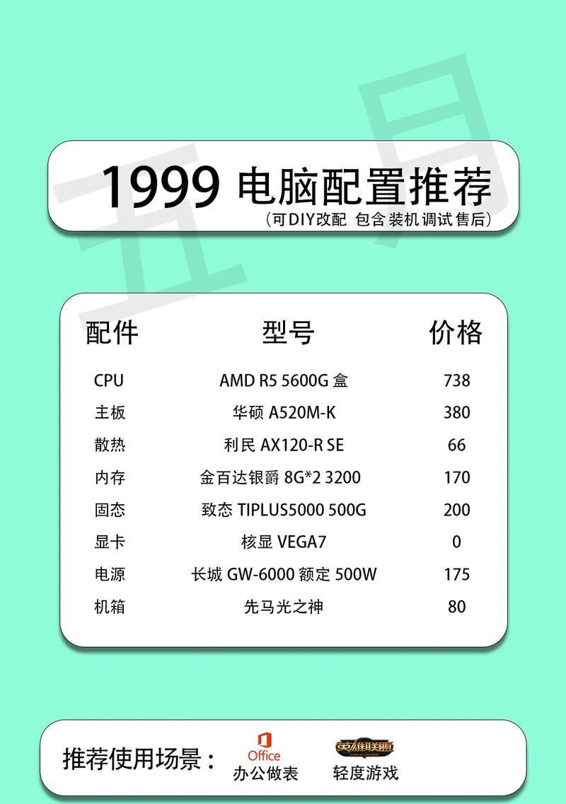 2023年游戏电脑配置推荐？如何选择适合自己的游戏电脑配置？  第1张